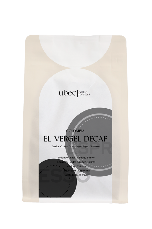 Colombia El Vergel Decafe