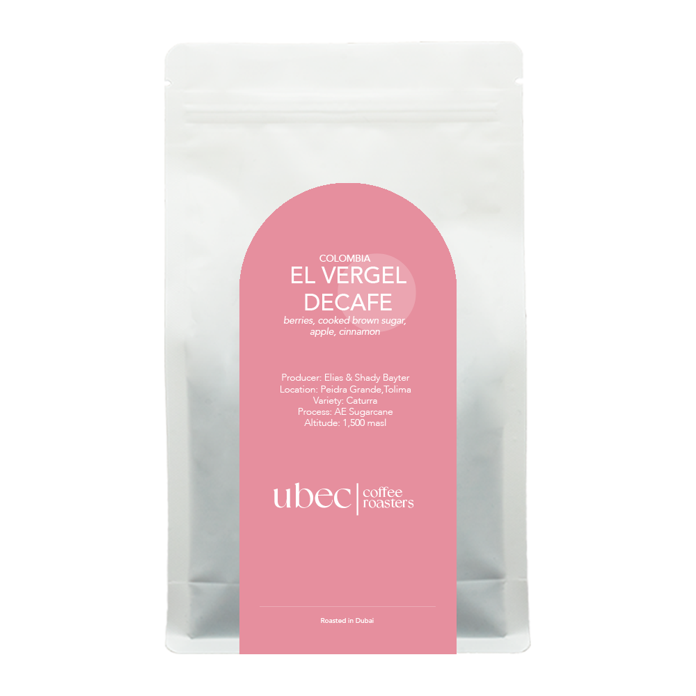 Colombia El Vergel Decafe