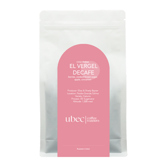 Colombia El Vergel Decafe